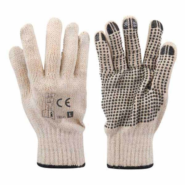 gants de protection avec accroches points pc pour pose et entretien de gazon synthétique